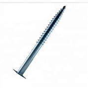 Anclaje de tornillo de tierra