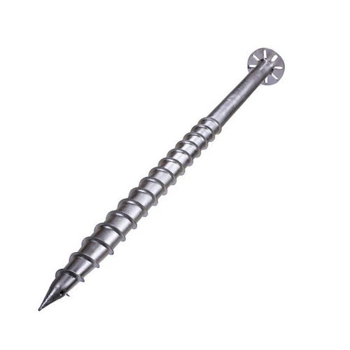 Pila de tornillo de tierra solar